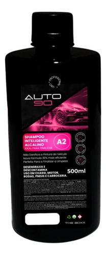 Shampoo Automotivo Inteligente Auto90 500ml A2 Desengraxante